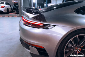 DarwinPRO 2019-2024 Porsche 911 992 Carrera S 4 4S Targa Cabriolet Turbo Style Rear Bumper - image 9