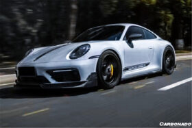 DarwinPRO 2019-2024 Porsche 911 992 Autoclave Carbon Fiber Side Skirts DarwinPRO (WP) Fits Carrera, S, 4, 4S, Targa, Cabriolet - image 7