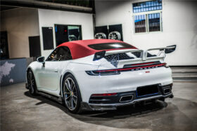 DarwinPRO 2019-2024 Porsche 911 992 Targa & Cabriolet TA Style Trunk Spoiler Wing - image 2