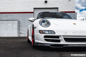 DarwinPRO 2005-2008 Porsche 911 997.1 Carrera & S & 4S EM Style Front Lip - image 2