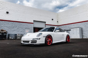 DarwinPRO 2005-2008 Porsche 911 997.1 Carrera & S & 4S EM Style Front Lip - image 5