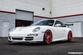 DarwinPRO 2005-2008 Porsche 911 997.1 Carrera & S & 4S EM Style Front Lip - image 7