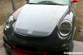 DarwinPRO 2005-2012 Porsche 911 997 Carrera & S & 4S & Turbo & 06-12 Cayman & Boxster 987 TA Style Hood - image 2