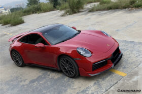 DarwinPRO 2019-2024 Porsche 911 992 Carrera & Targa & S & 4 & 4S & Cabriolet WP Style Dry Carbon Front Lip - image 4