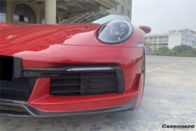 DarwinPRO 2019-2024 Porsche 911 992 Carrera & Targa & S & 4 & 4S & Cabriolet WP Style Dry Carbon Front Lip - image 8