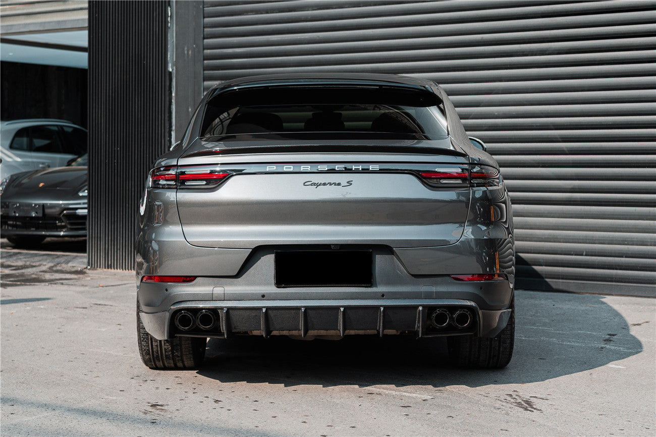 DarwinPRO 2018-2023 Porsche 9Y0.1 Cayenne S & E-Hybrid OD Style Rear Lip