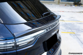DarwinPRO 2018-2023 Porsche 9Y0 Cayenne S | GTS | E-Hybrid | Turbo Carbon Fiber Trunk Spoiler Wing (Dont Fit Coupe) - Carbonado (OD) - image 4
