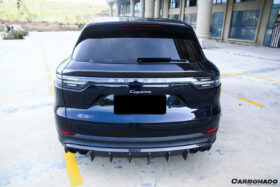 DarwinPRO 2018-2023 Porsche 9Y0 Cayenne S | GTS | E-Hybrid | Turbo Carbon Fiber Trunk Spoiler Wing (Dont Fit Coupe) - Carbonado (OD) - image 2