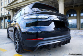 DarwinPRO 2018-2023 Porsche 9Y0 Cayenne S | GTS | E-Hybrid | Turbo Carbon Fiber Trunk Spoiler Wing (Dont Fit Coupe) - Carbonado (OD) - image 7