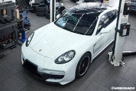 DarwinPRO 2013-2016 Porsche Panamera 970.2 CAT Style  Front Bumper - image 5