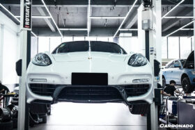 DarwinPRO 2013-2016 Porsche Panamera 970.2 CAT Style  Front Bumper - image 6