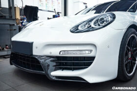 DarwinPRO 2013-2016 Porsche Panamera 970.2 CAT Style  Front Bumper - image 9