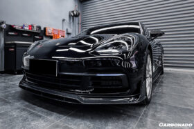 DarwinPRO 2017-2023 Porsche Panamera 971 4 & 4S & GTS & Turbo S OD Style Front Lip - image 6