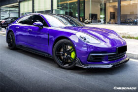 DarwinPRO 2017-2023 Porsche Panamera 971 4 & 4S & GTS & Turbo S OD Style Front Lip - image 2