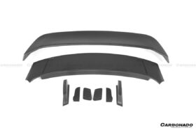 DarwinPRO 2017-2023 Porsche Panamera 971-1 & 971-2 TA Style Carbon Fiber Trunk Spoiler Wing - image 10