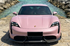 DarwinPRO 2020-2024 Porsche Taycan Sedan, ST, CT CADO Style Front Lip | Fits 4, 4S, GTS, Turbo, Turbo S - image 1