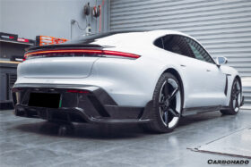DarwinPRO 2020-2024 Porsche Taycan Sedan, ST, CT CADO Style Rear Diffuser | Fits 4, 4S, GTS, Turbo, Turbo S - image 9