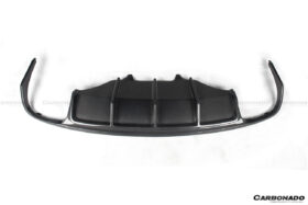 DarwinPRO 2014-2017 Porshe Macan GTS & Turbo & S ATS Style Carbon Fiber Rear Diffuser with Winglets - image 9