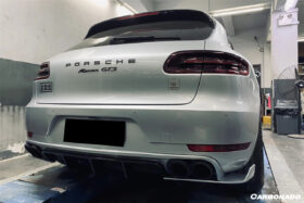 DarwinPRO 2014-2017 Porshe Macan GTS & Turbo & S ATS Style Carbon Fiber Full Kit - image 8