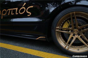 DarwinPRO 2014-2017 Porshe Macan GTS & Turbo & S ATS Style Carbon Fiber Side Skirts - image 7