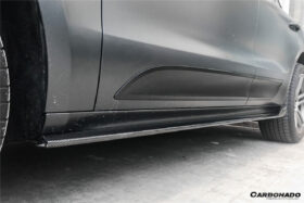 DarwinPRO 2018-2021 Porshe Macan TA Style Carbon Fiber Side Skirts - image 2
