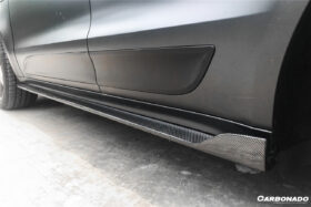 DarwinPRO 2018-2021 Porshe Macan TA Style Carbon Fiber Side Skirts - image 3