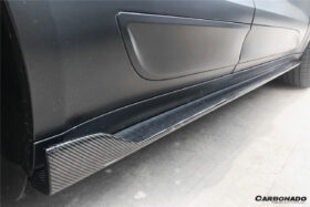 DarwinPRO 2018-2021 Porshe Macan TA Style Carbon Fiber Side Skirts - image 4