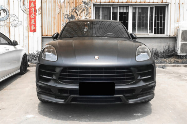 DarwinPRO 2018-2021 Porshe Macan S TA Style Carbon Fiber Front Lip