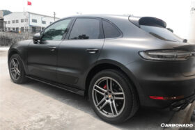 DarwinPRO 2018-2021 Porshe Macan TA Style Carbon Fiber Rear Decklid Spoiler - image 3