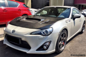 DarwinPRO 2012-2020 Scion FRS Toyota GT86 Subaru BRZ STI Style Hood - image 3