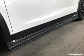 DarwinPRO 2016-2021 Tesla Model X SUV RZS Style Carbon Fiber Side Skirts - image 10
