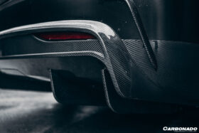 DarwinPRO 2016-2018 Tesla Model X SUV RZS Style Carbon Fiber Full Kit - image 6