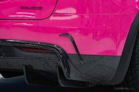 DarwinPRO 2016-2021 Tesla Model X SUV RZS Style Carbon Fiber Rear Bumper Canards - image 4