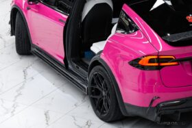 DarwinPRO 2016-2021 Tesla Model X SUV RZS Style Carbon Fiber Side Skirts - image 6
