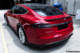 DarwinPRO 2012-2015 Tesla S Pre-facelift RZS Style Carbon Fiber Full Kit - image 8