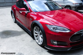 DarwinPRO 2012-2015 Tesla S Pre-facelift RZS Style Carbon Fiber Full Kit - image 3