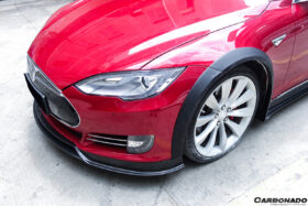 DarwinPRO 2012-2015 Tesla S Pre-facelift RZS Style Carbon Fiber Full Kit - image 4