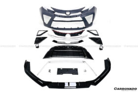 DarwinPRO 2021-UP Toyota GR SIENNA CA-II Style PP Material Front Bumper With Light - image 9