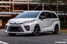 DarwinPRO 2021-UP Toyota GR SIENNA CA-II Style PP Material Front Bumper With Light - image 2