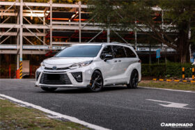 DarwinPRO 2021-UP Toyota GR SIENNA CA-II Style PP Material Front Bumper With Light - image 4