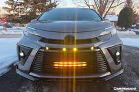 DarwinPRO 2021-UP Toyota GR SIENNA CA-II Style PP Material Front Bumper With Light - image 6
