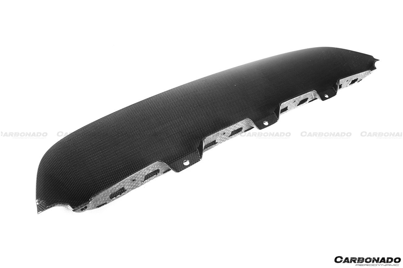 DarwinPRO 2017-2026 Ferrari 812 Superfast OE Style Carbon Fiber Rear Bonnet Lower Insert - view 4