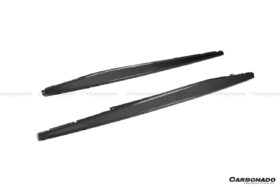 DarwinPRO 2021-2024 Ferrari ROMA OEM Style Dry Carbon Fiber Side Skirts - image 2