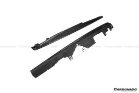 DarwinPRO 2021-2024 Ferrari ROMA OEM Style Dry Carbon Fiber Side Skirts - image 6