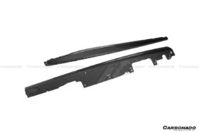 DarwinPRO 2021-2024 Ferrari ROMA OEM Style Dry Carbon Fiber Side Skirts - image 7
