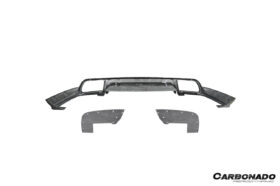DarwinPRO 2018–2026 Porsche Cayenne 9Y0 9YB Autoclaved Carbon Fiber Rear Diffuser Carbonado (KT) Fits: All Cayenne Cayenne Coupé Full Range - image 7