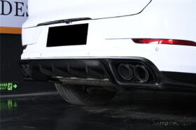 DarwinPRO 2018–2026 Porsche Cayenne 9Y0 9YB Autoclaved Carbon Fiber Rear Diffuser Carbonado (KT) Fits: All Cayenne Cayenne Coupé Full Range - image 2