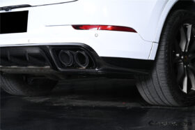 DarwinPRO 2018–2026 Porsche Cayenne 9Y0 9YB Autoclaved Carbon Fiber Rear Diffuser Carbonado (KT) Fits: All Cayenne Cayenne Coupé Full Range - image 3