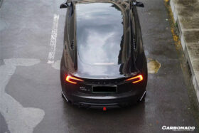 DarwinPRO 2023-2026 Tesla Model 3 LCI Turbo Style Carbon Fiber Pattern Look Body Kit - image 10