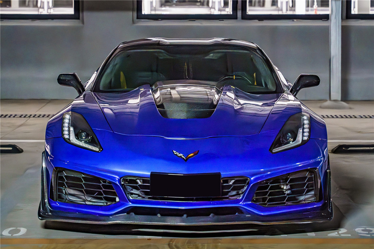 DarwinPRO 2013-2019 Corvette C7 Z51 Convert ZR1 Style Full Body Kit